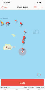 Marion Island Birdlasser Map